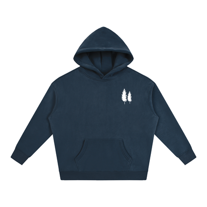 Pine Tree Oversized fleeced Hoodie
