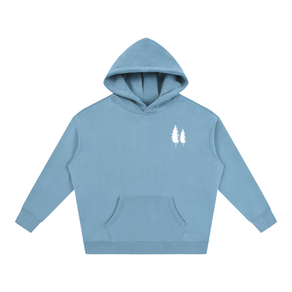 Pine Tree Oversized fleeced Hoodie
